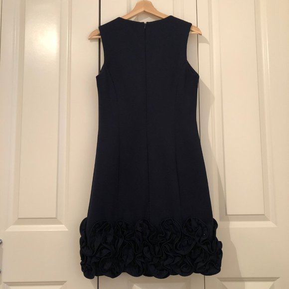 Donna Ricco Navy Dress Sz 8 - Picture 8 of 16